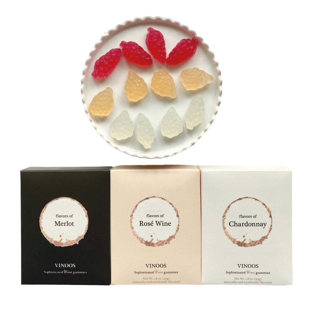 Vinoos Sophisticated Wine Gummies - Chardonnay - Giften Market