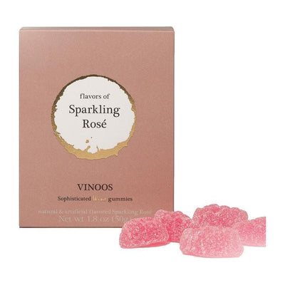 Vinoos Sophisticated Wine Gummies - Sparkling Rose - Giften Market