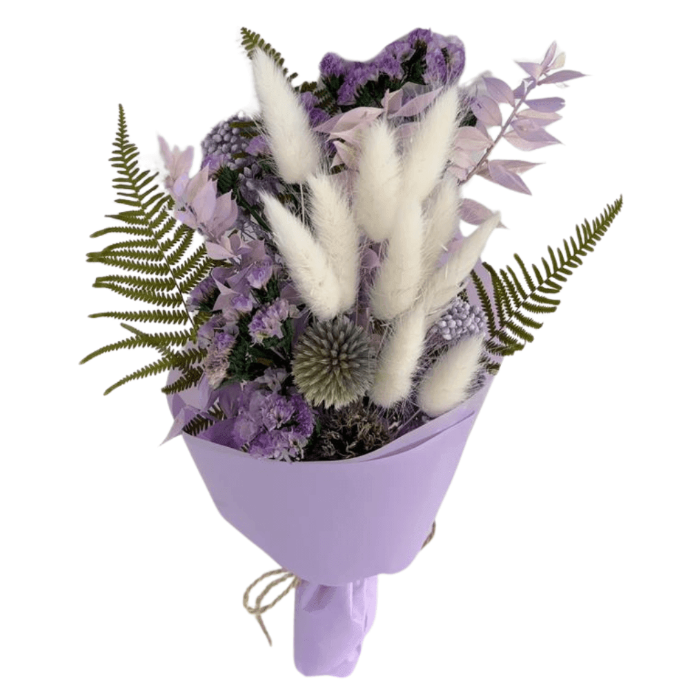 Violet Dried Flower Mini Bouquet - Giften Market