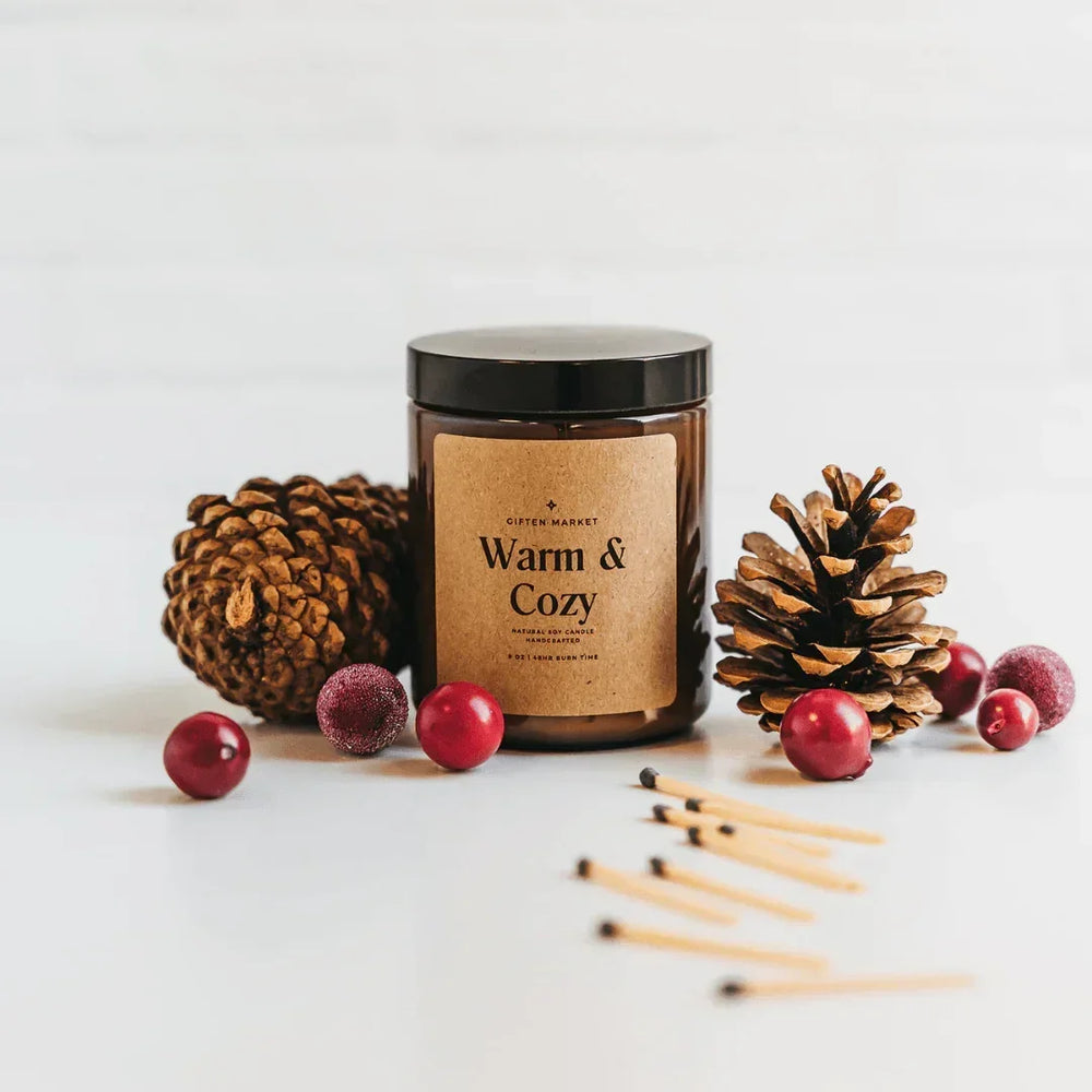 Warm & Cozy Soy Candle - Giften Market