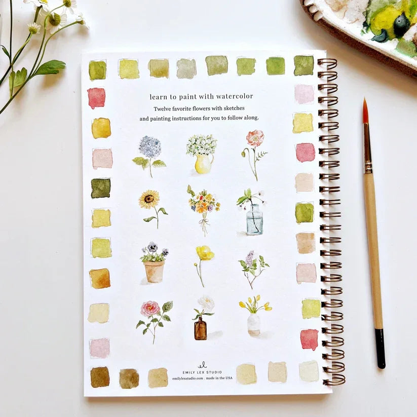 Watercolor Workbook Gift Box
