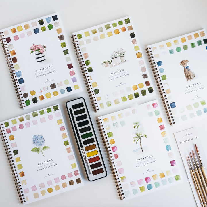 Watercolor Workbook Gift Box