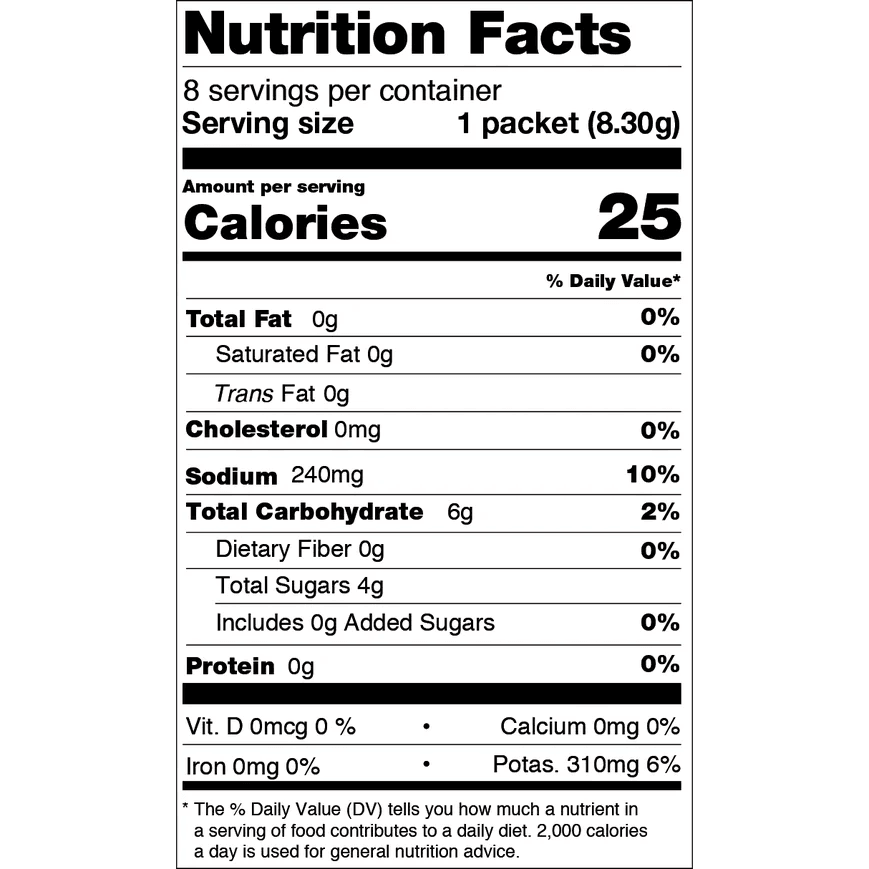 Watermelon Hydrating Electrolyte Mix - 4 Pack - Giften Market