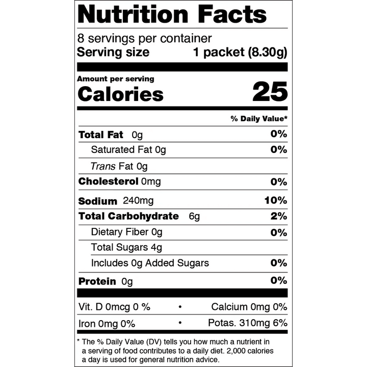 Watermelon Hydrating Electrolyte Mix - 4 Pack - Giften Market