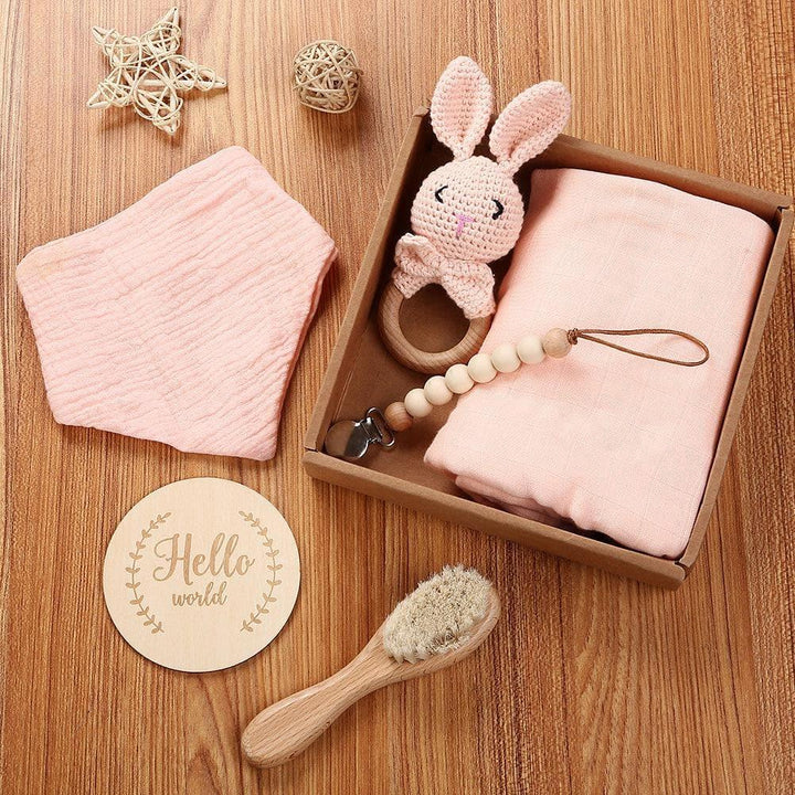 Welcome Baby Gift Set - Blush Pink - Giften Market