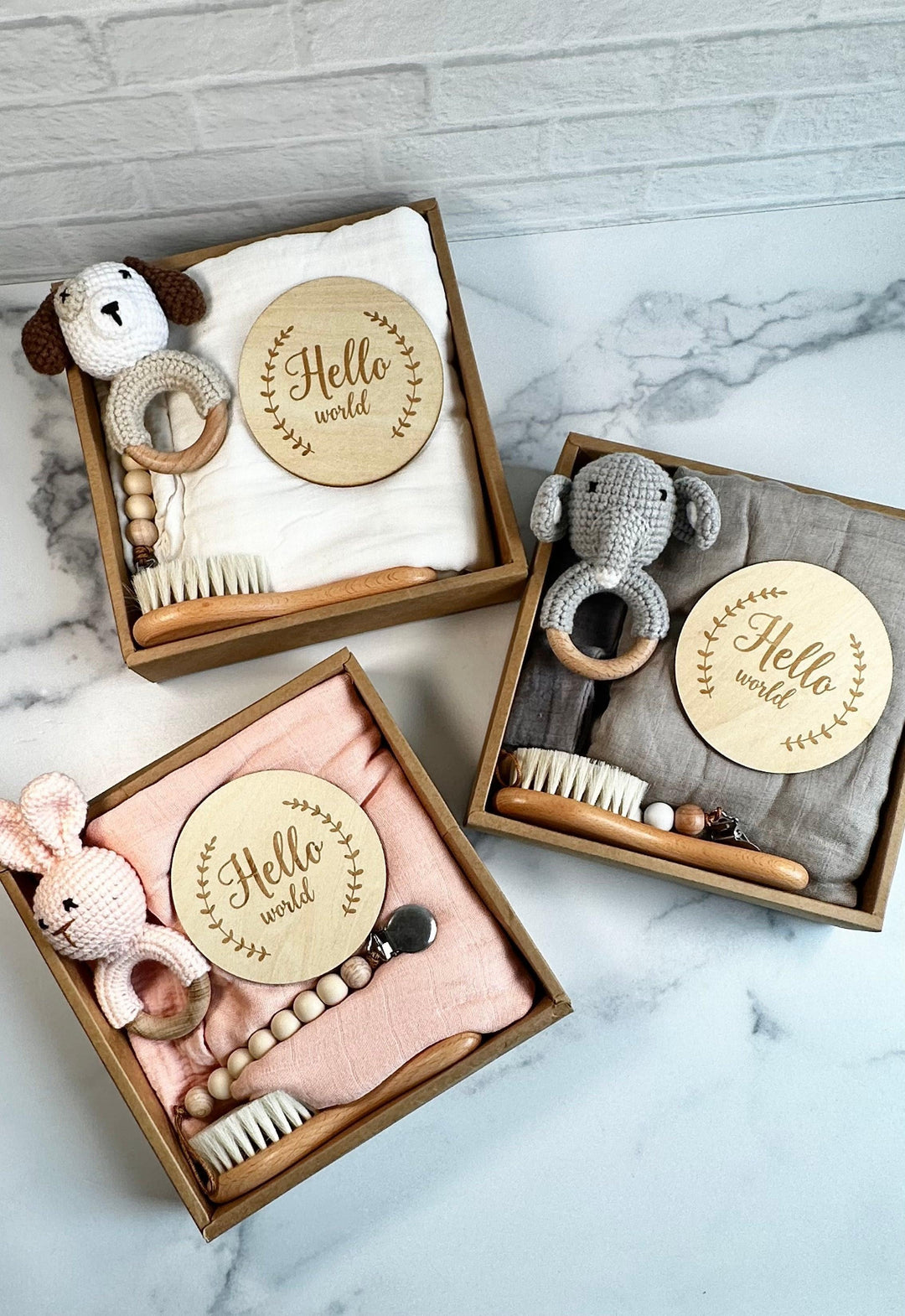 Welcome Baby Gift Set - Blush Pink - Giften Market