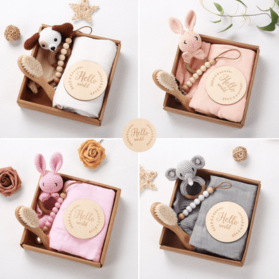 Welcome Baby Gift Set - Blush Pink - Giften Market