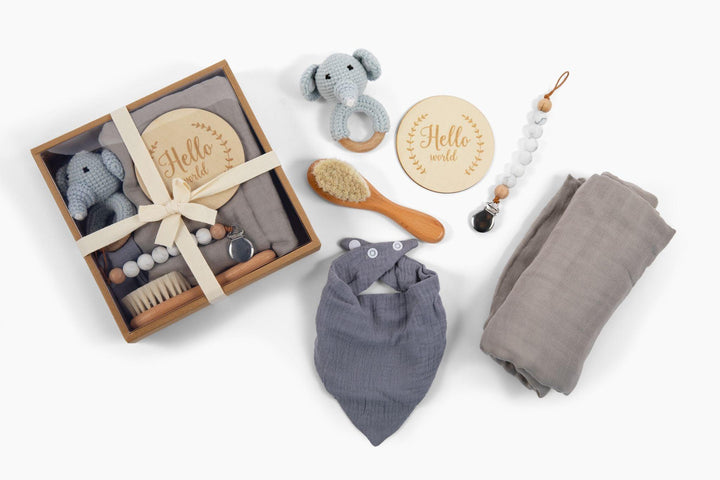 Welcome Baby Gift Set - Grey - Giften Market