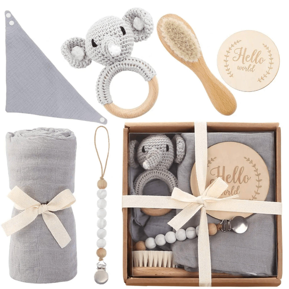 Welcome Baby Gift Set - Grey - Giften Market