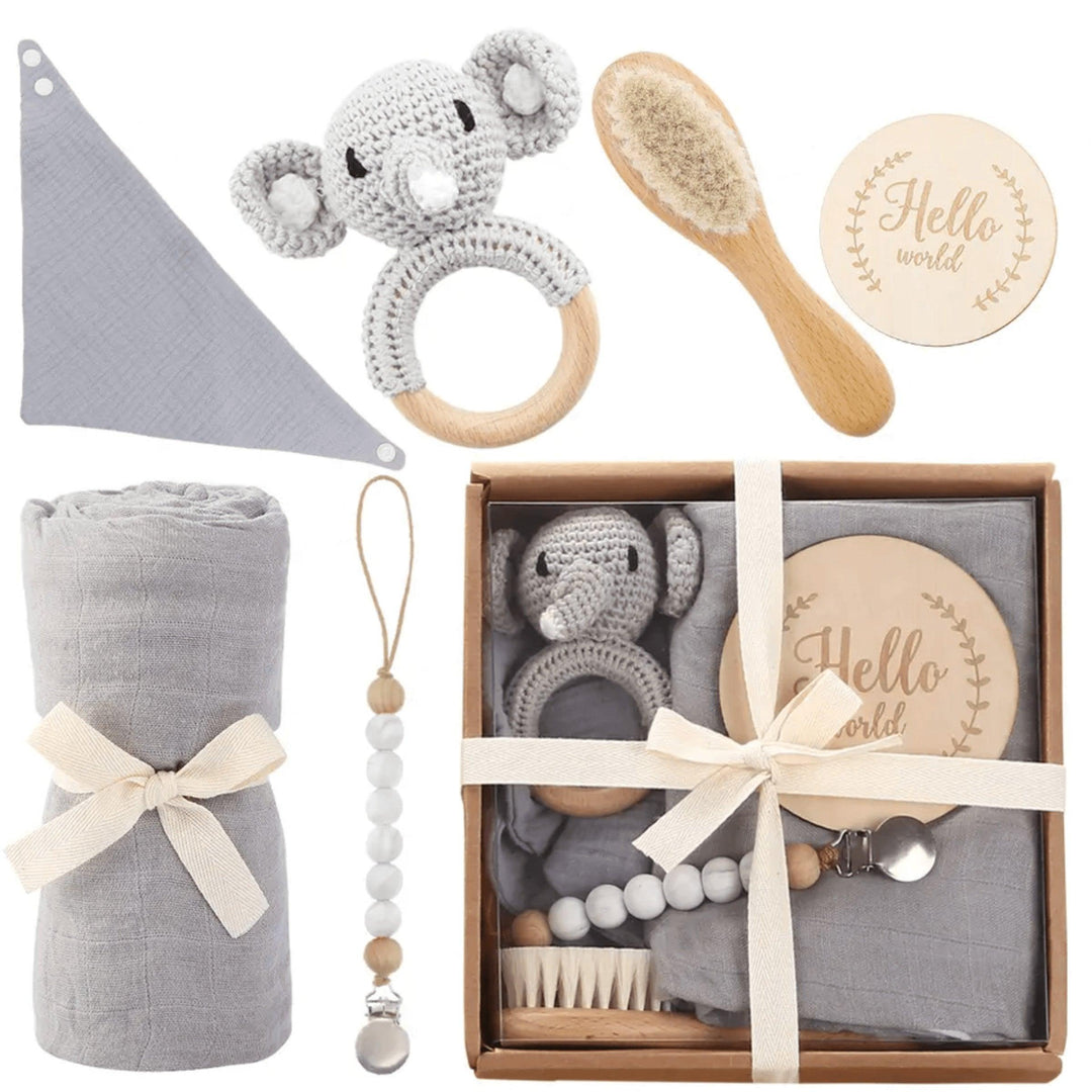 Welcome Baby Gift Set - Grey - Giften Market
