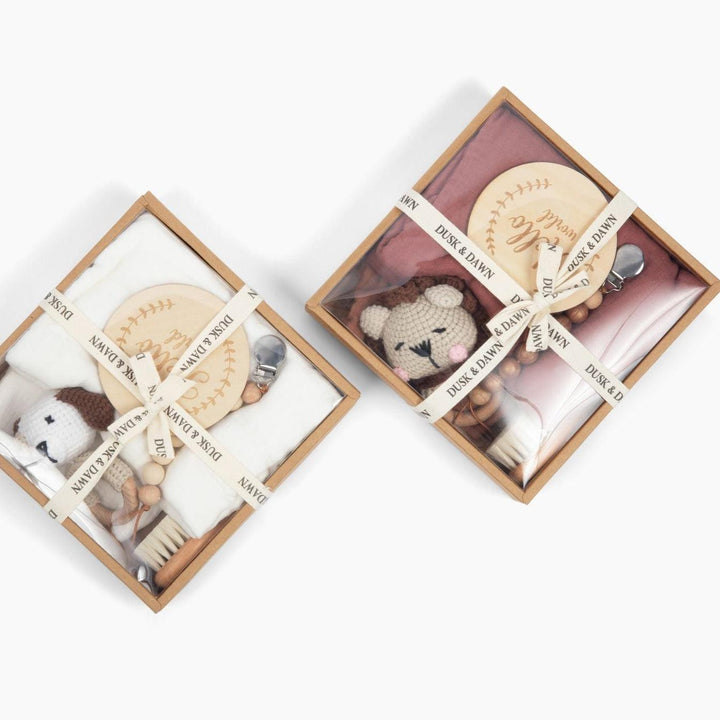 Welcome Baby Gift Set - Maroon - Giften Market