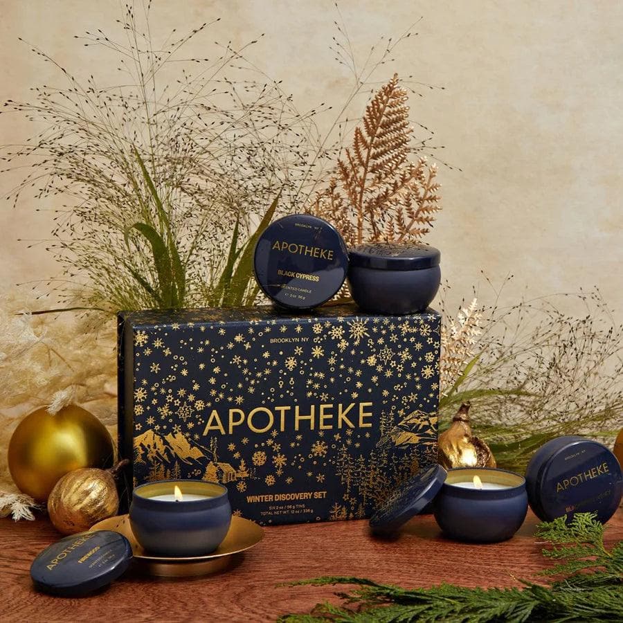 Winter Discovery Scented Candle Tin Set - Giften Market