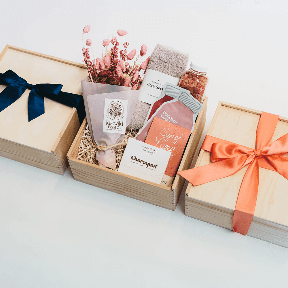 Wooden Gift Crate - Create Your Own! - Giften Market
