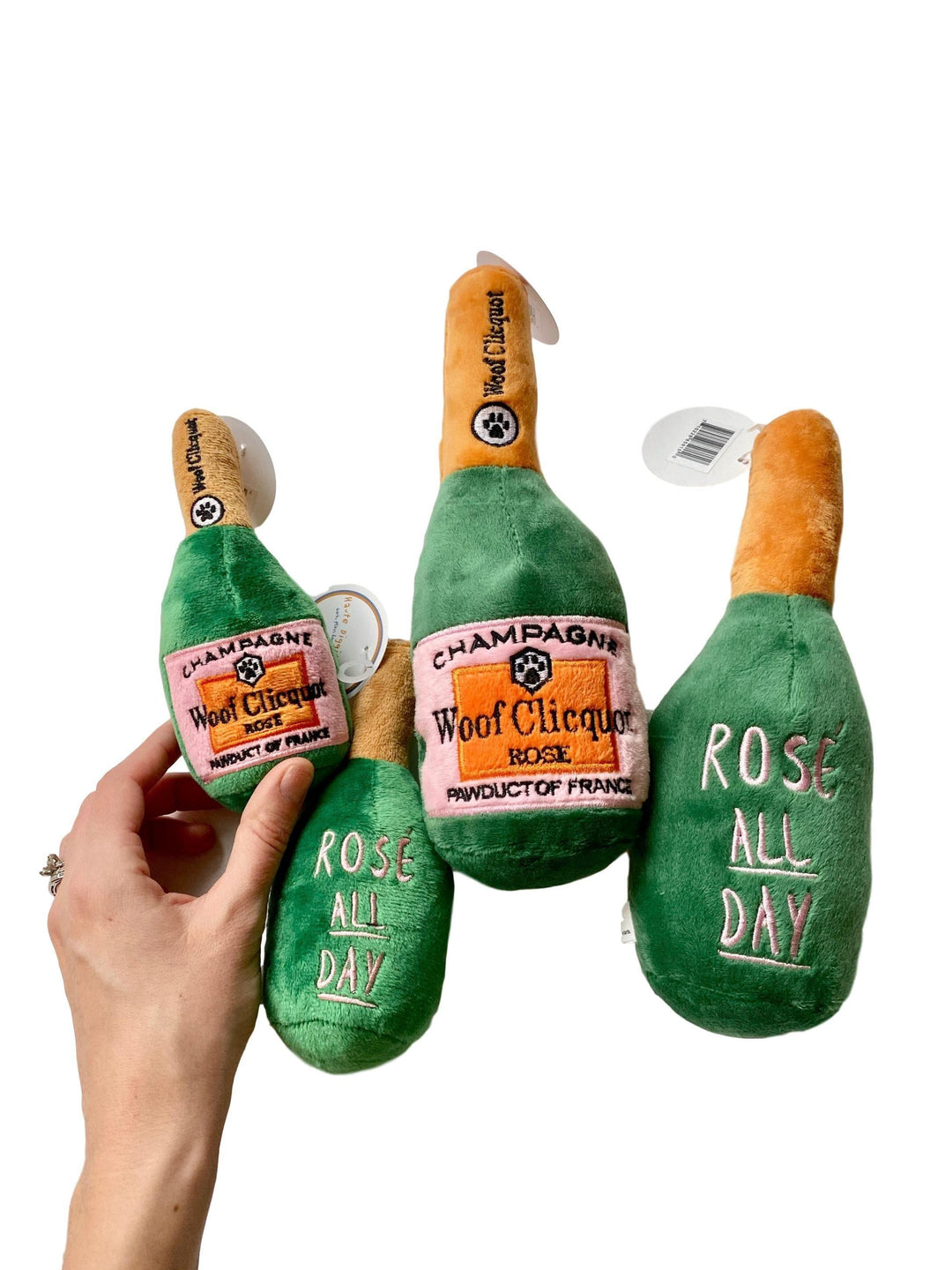Woof Clicquot Rosé Champagne Bottle Dog Toy - Giften Market