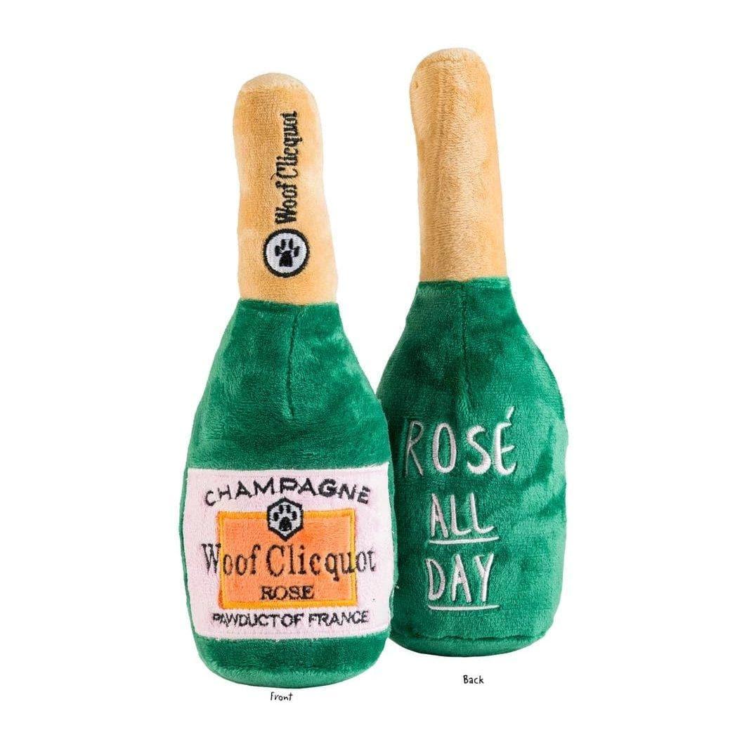 Woof Clicquot Rosé Champagne Bottle Dog Toy - Giften Market