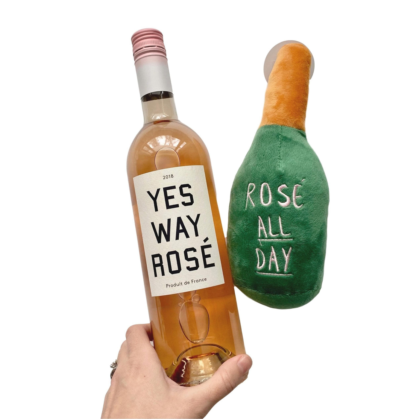 Woof Clicquot Rosé Champagne Bottle Dog Toy - Giften Market