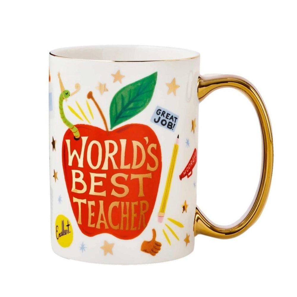 World's Best Teacher Porcelain Mug - Giften Market