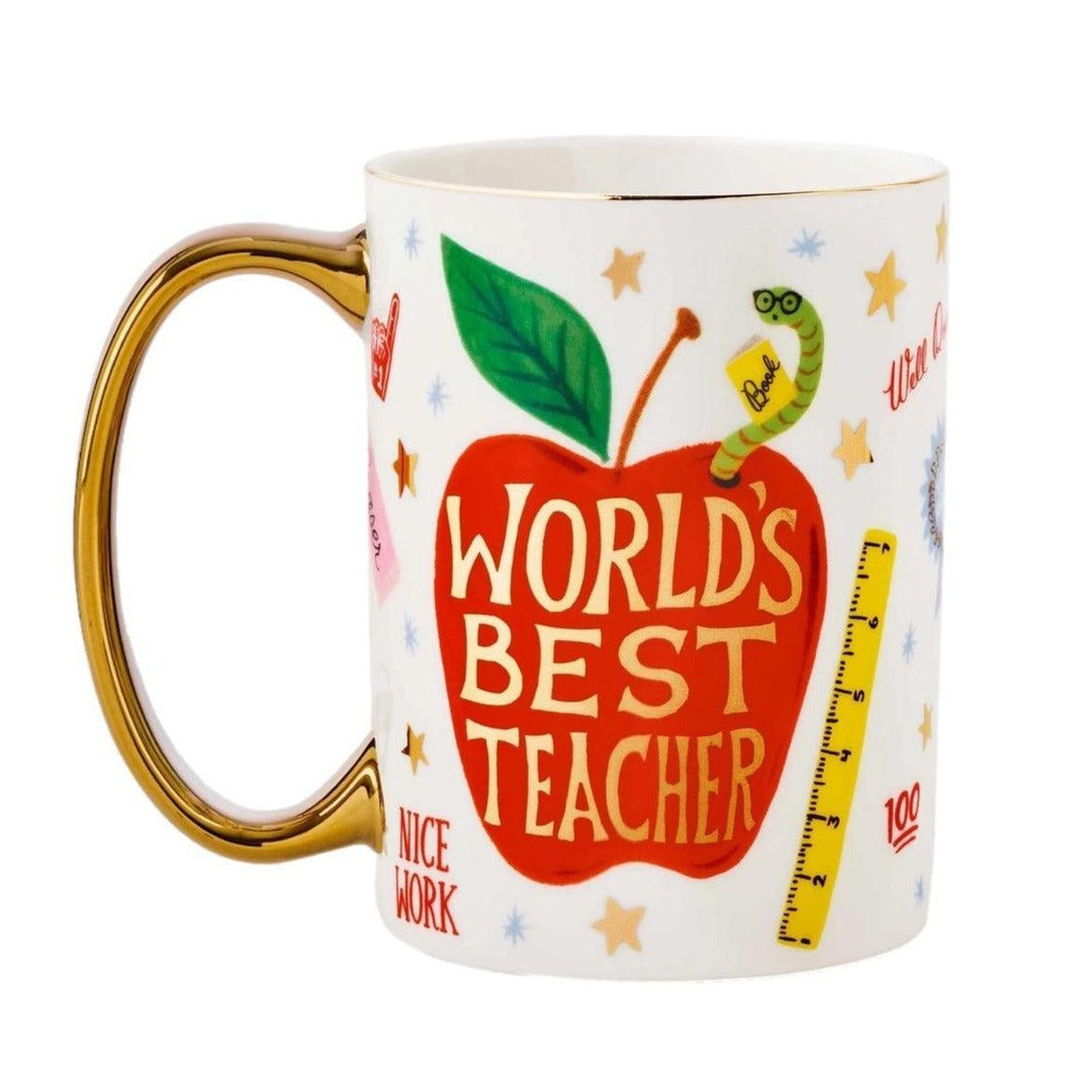 World's Best Teacher Porcelain Mug - Giften Market