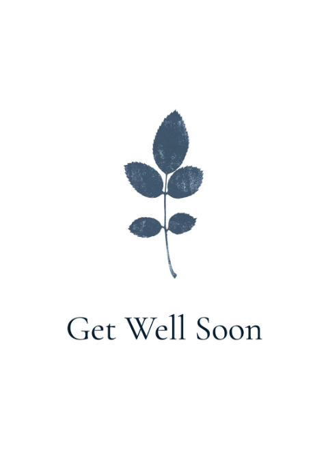 Get Well Soon - Rose Leaf