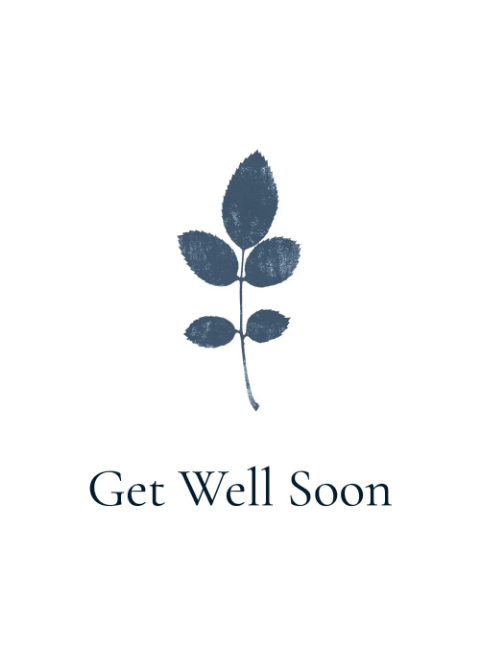 Get Well Soon - Rose Leaf