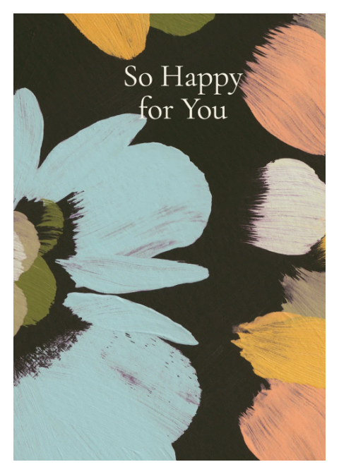 So Happy for You - Blue Floral