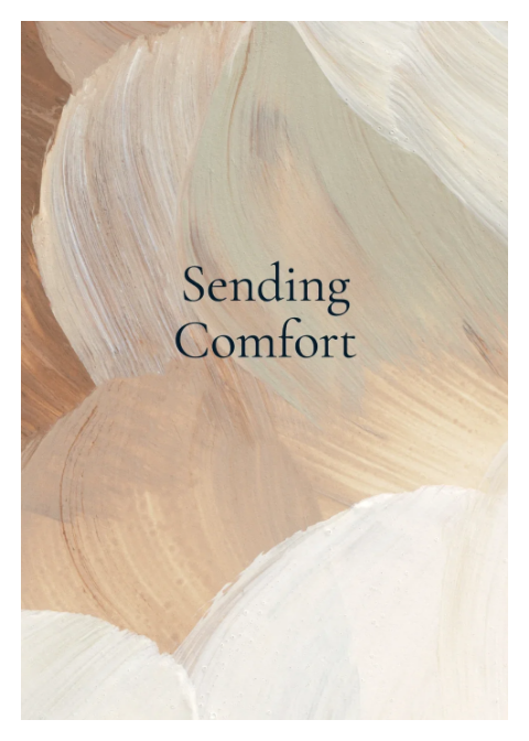 Sending Comfort - Cream