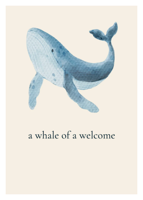 Whale of a Welcome