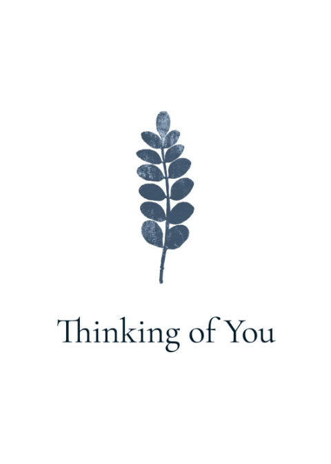 Thinking of You - Eucalyptus Stamp