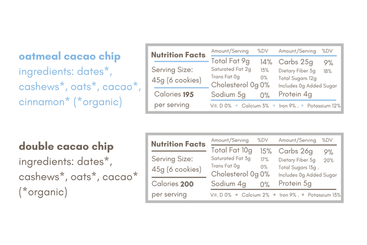 Clean Cookie Bites - Giften Market 
