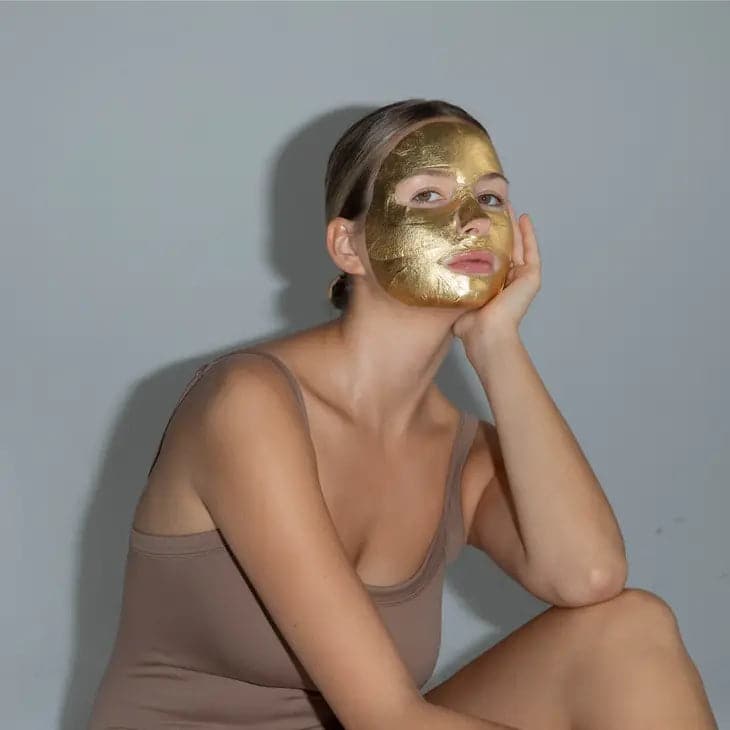 24k Gold Foil Premium Face Mask - Giften Market 