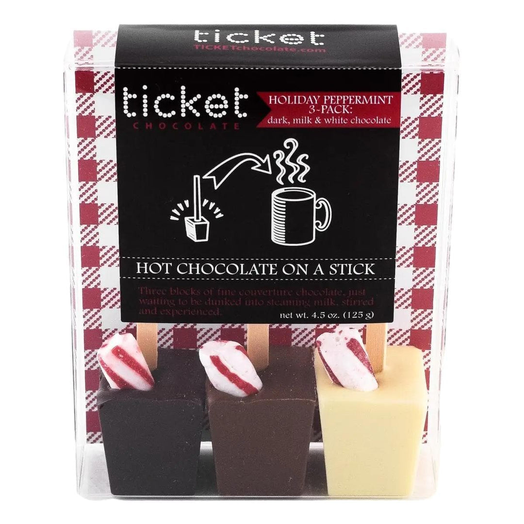 Hot Chocolate on a Stick - Peppermint 3-Pack - Giften Market 