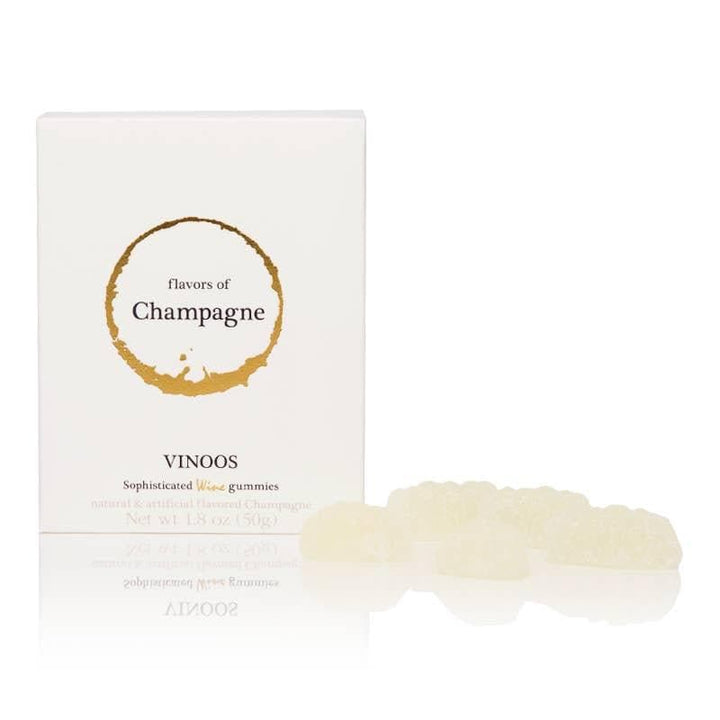 Vinoos Sophisticated Wine Gummies - Champagne - Giften Market 