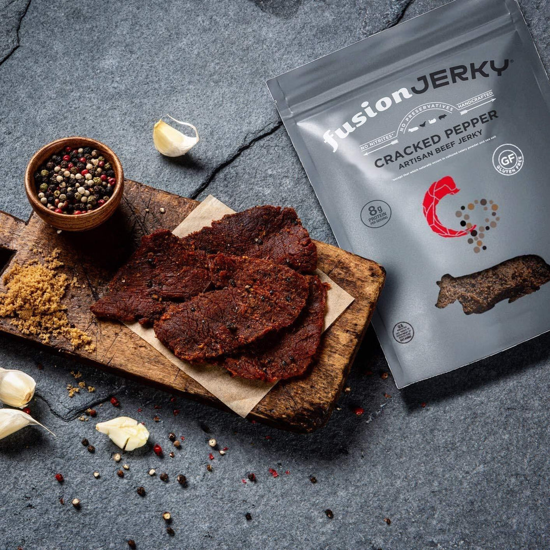 Cracked Pepper Beef Jerky - Giften Market
