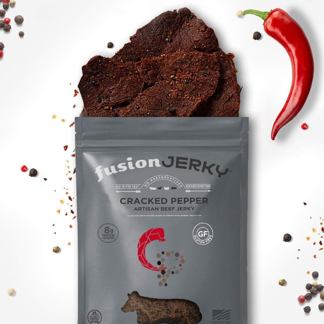 Cracked Pepper Beef Jerky - Giften Market