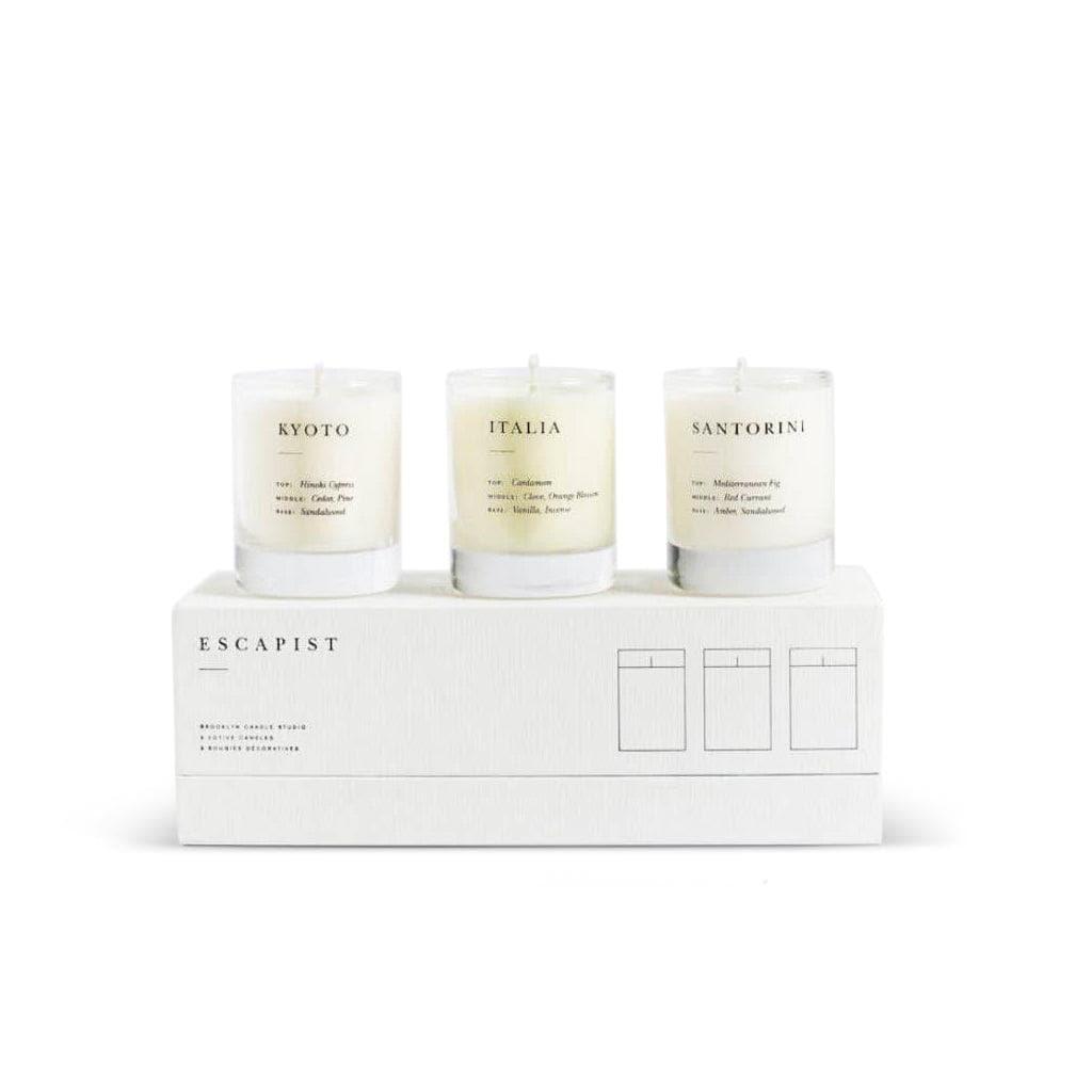 Escapist Votive Set - Earthy + Warm - Giften Market