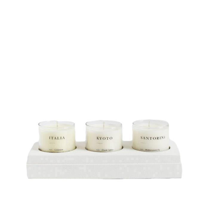Escapist Votive Set - Earthy + Warm
