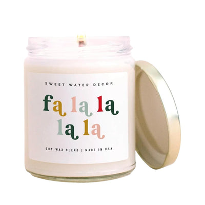 Fa La La La Soy Candle - Giften Market