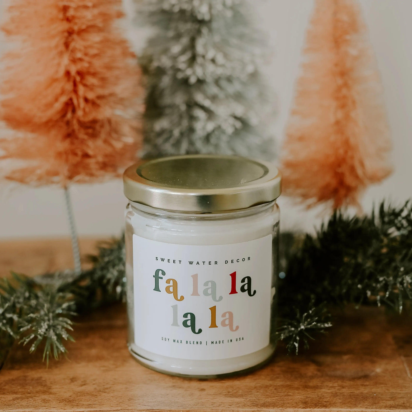 Fa La La La Soy Candle - Giften Market