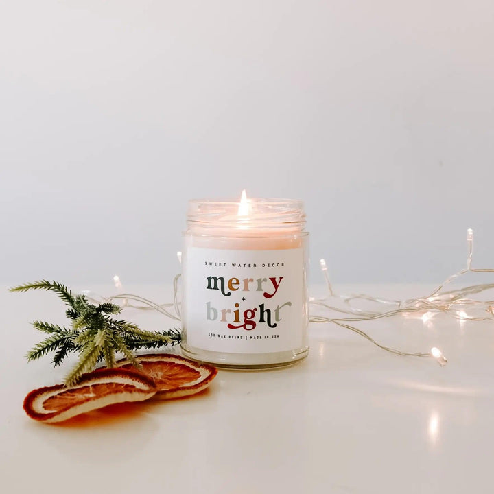 Merry & Bright Soy Candle - Giften Market