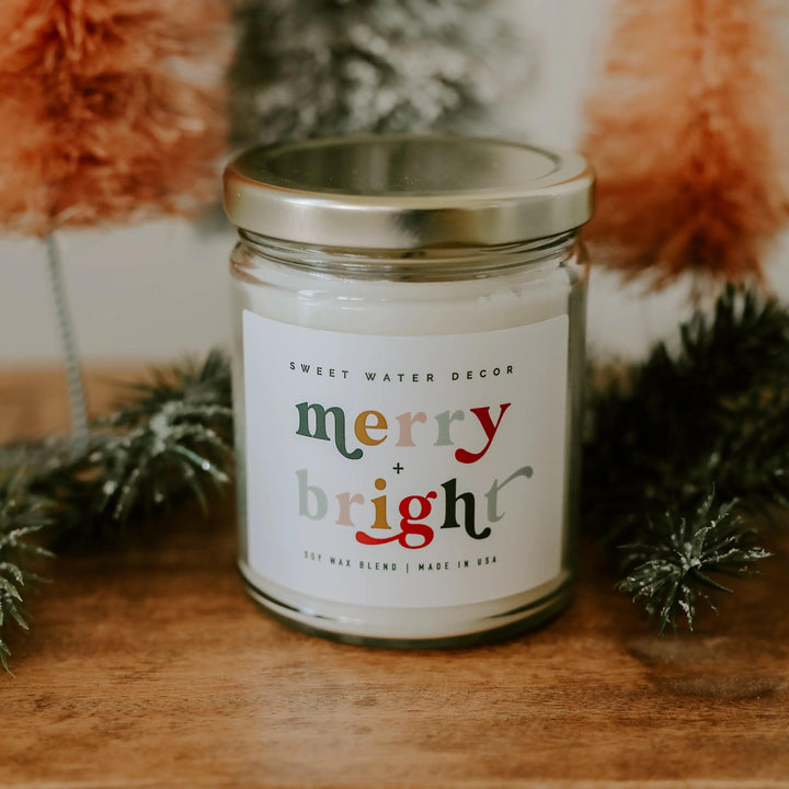 Merry & Bright Soy Candle - Giften Market