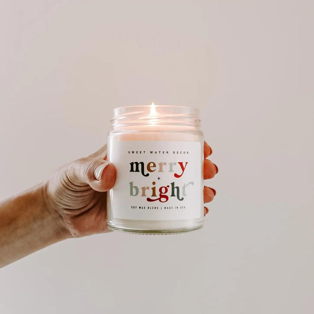 Merry & Bright Soy Candle - Giften Market